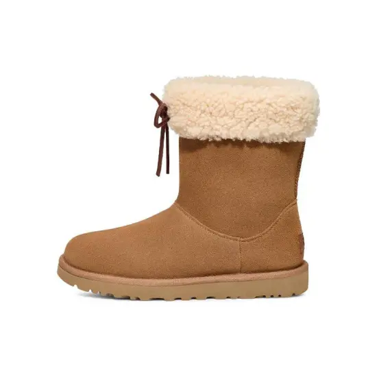 UGG Sarissa Shearling Short Boot 'Chestnut' Women's