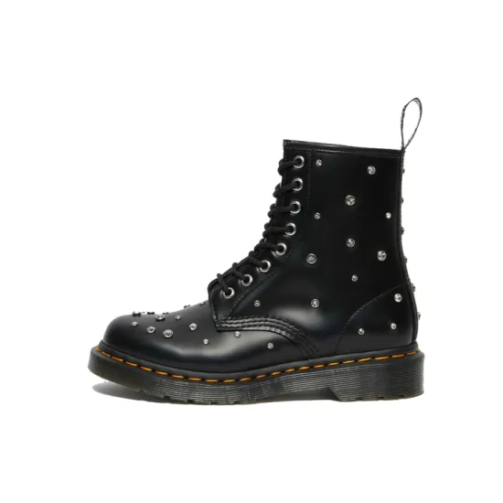 Dr.Martens Swarovski X Dr.Martens 1460 Martin Boots Black Women's