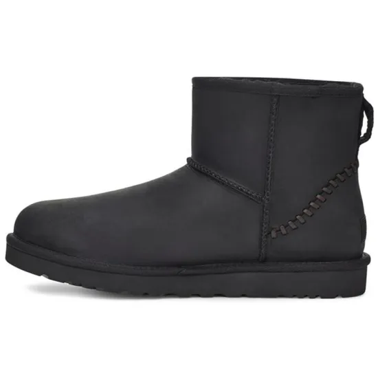 UGG Classic Mini Deco Snow Boots 'Black'