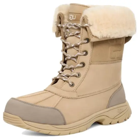 UGG Butte Logo Boot Mustard Seed