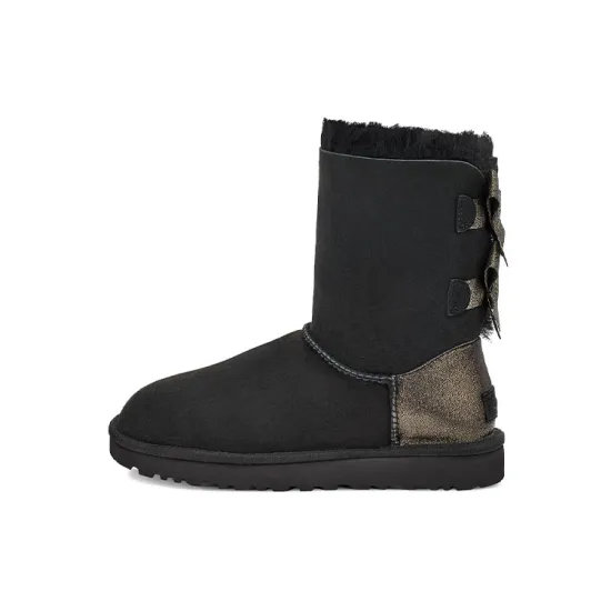 UGG Bailey Bow Glitz 'Black' Women's