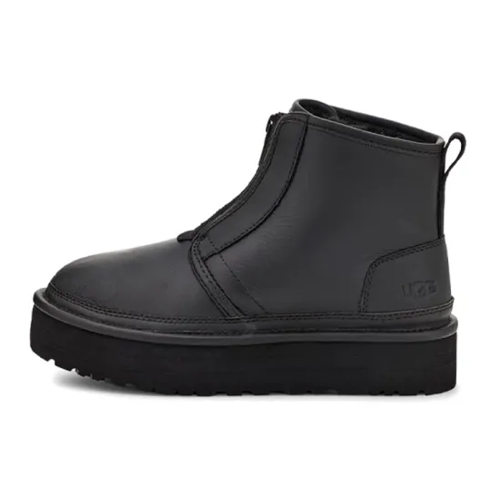 UGG Neumel Platform Zip 'Black' Women's
