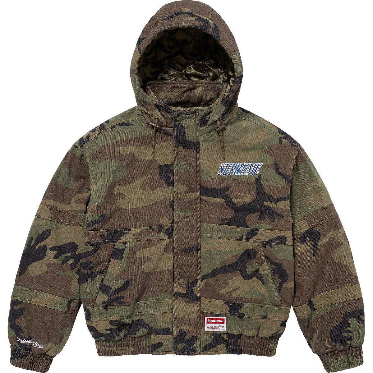 Supreme x Mitchell & Ness Twill Stadium Jacket (SUP-FW24-257