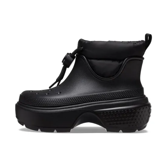 Crocs Stomp Puff Boot Black