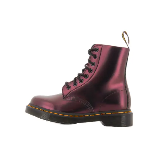 Dr.Martens 1460 Pascal Chroma Metallic Leather Boots 'Cherry Red'