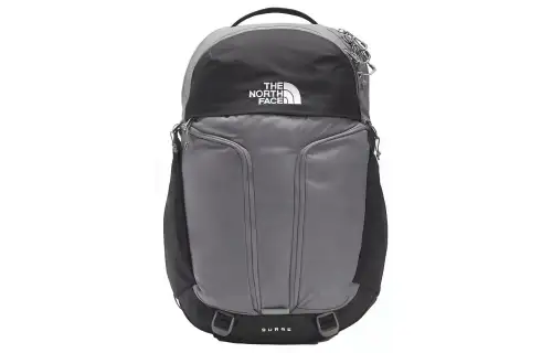 THE NORTH FACE 31L Backpack Outdoor Bag Recycled Nylon Gray & Black Unisex