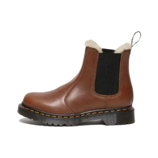 Dr.Martens Short Chelsea Boots Women's Brown
