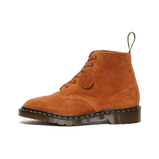 Dr.Martens 101 Suede Ankle Boots 'Tan Rust Oasis Suede'