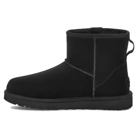 UGG Classic Mini Bailey Zip Boot Black Women's