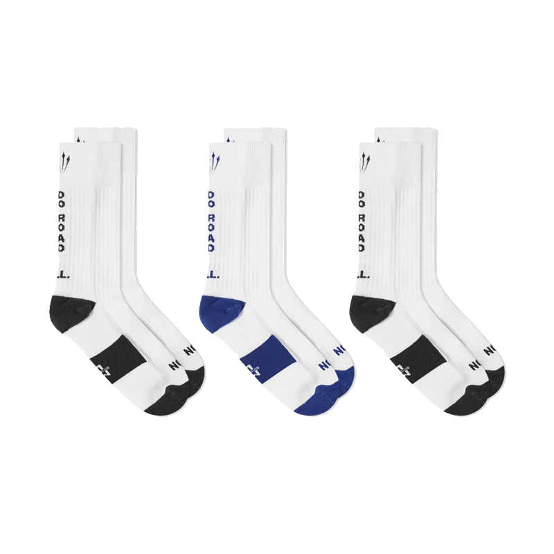 Nike X Nocta L’Art Crew Socks 3 Pack ‘White/Deep Royal Blue/White/Black’