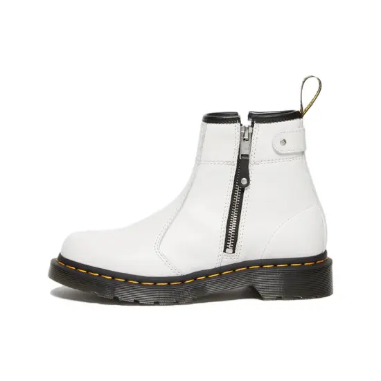 Dr.Martens 2976 Twin Zip Boots 'White' Women's