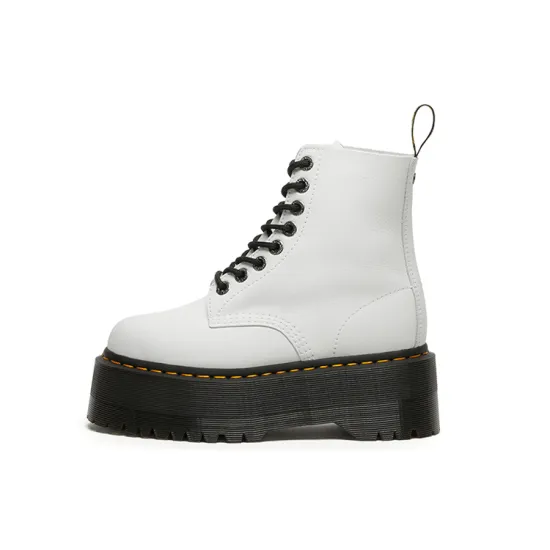 Dr.Martens 1460 Pascal Pisa Martin Boots White Women's
