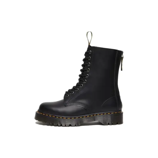 Dr.Martens 1490 Hi Bex Zip Leather Boots 'Black'