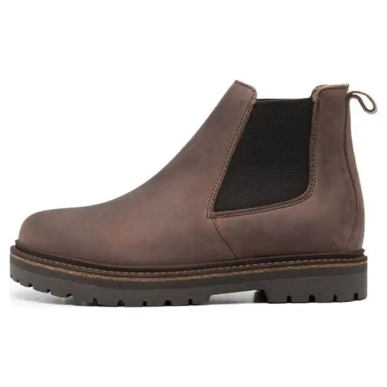 Birkenstock Ankle Length Chelsea Boots Women's Mocha Brown