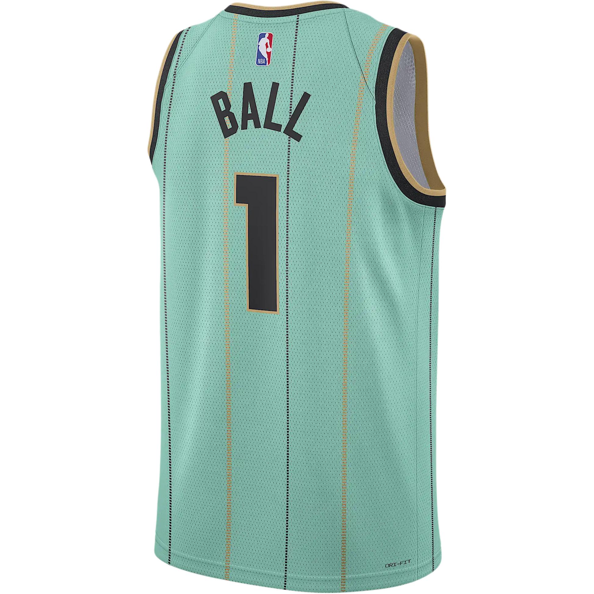Jordan LaMelo Ball Charlotte Hornets 2024/25 City Edition Men’s Jordan Dri FIT Nba Swingman Jersey