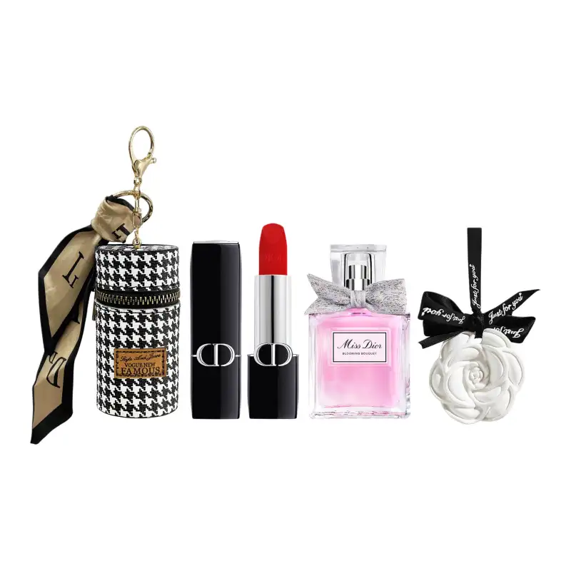 DIOR Lipstick, makeup primer, set, perfume for professional use, aromatherapy, sample