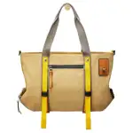 LOEWE Zip Closure Canvas Bag, Handbag, Shoulder Bag Men's Gold