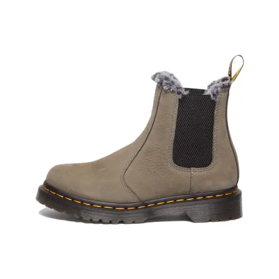 Dr.Martens 2976 Short Chelsea Boots Women's Gray