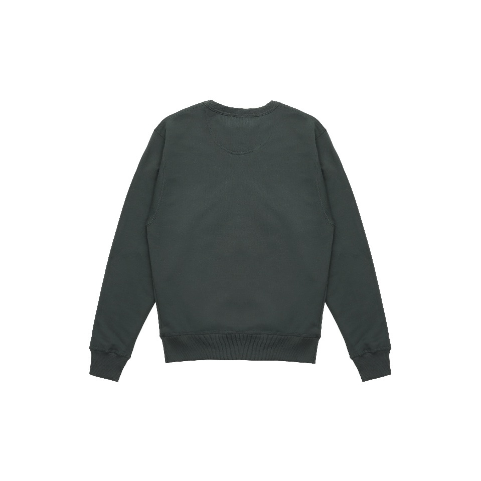 Champion Fleece Lined Double Logo Embroidery Crew Neck Sweatshirt With Fitted Cuff Pants Casual Sportswear
