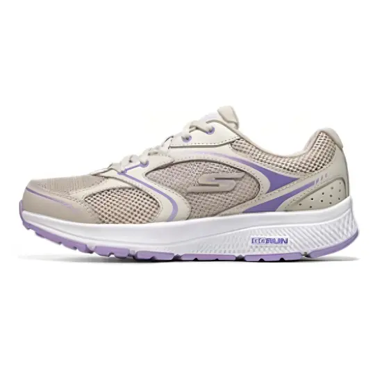 Skechers Go Run Consistent Running Shoes Women's Low-Top White Purple