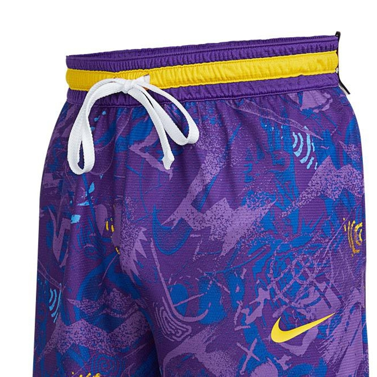 Мужские шорты Nike Lakers (черные) — фото 4