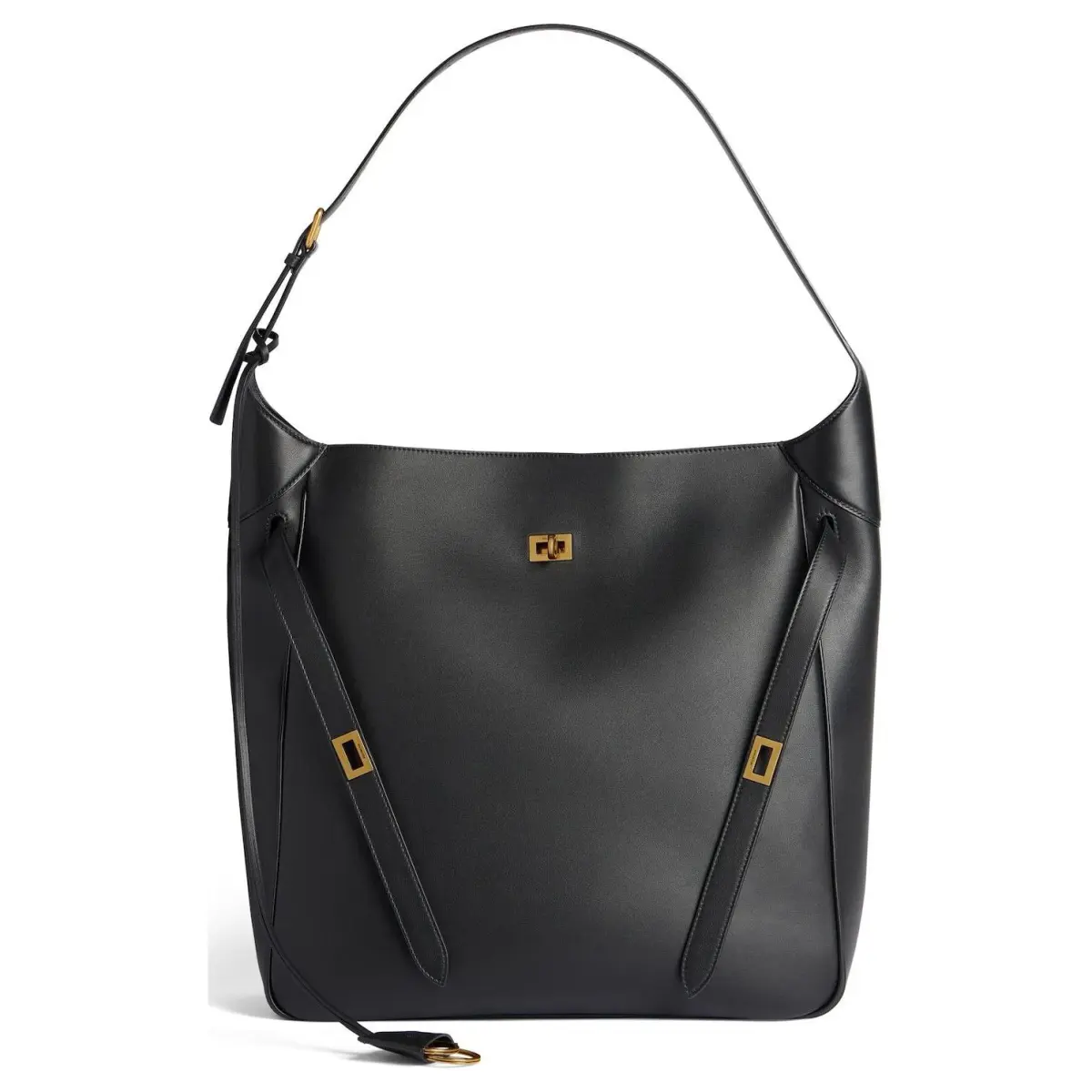 Balenciaga Bel Air Calfskin HOBO Shoulder Bag Large Women's Black