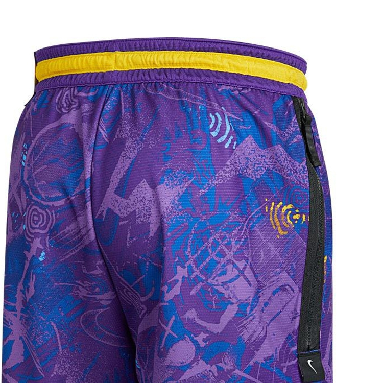 Мужские шорты Nike Lakers (черные) — фото 5