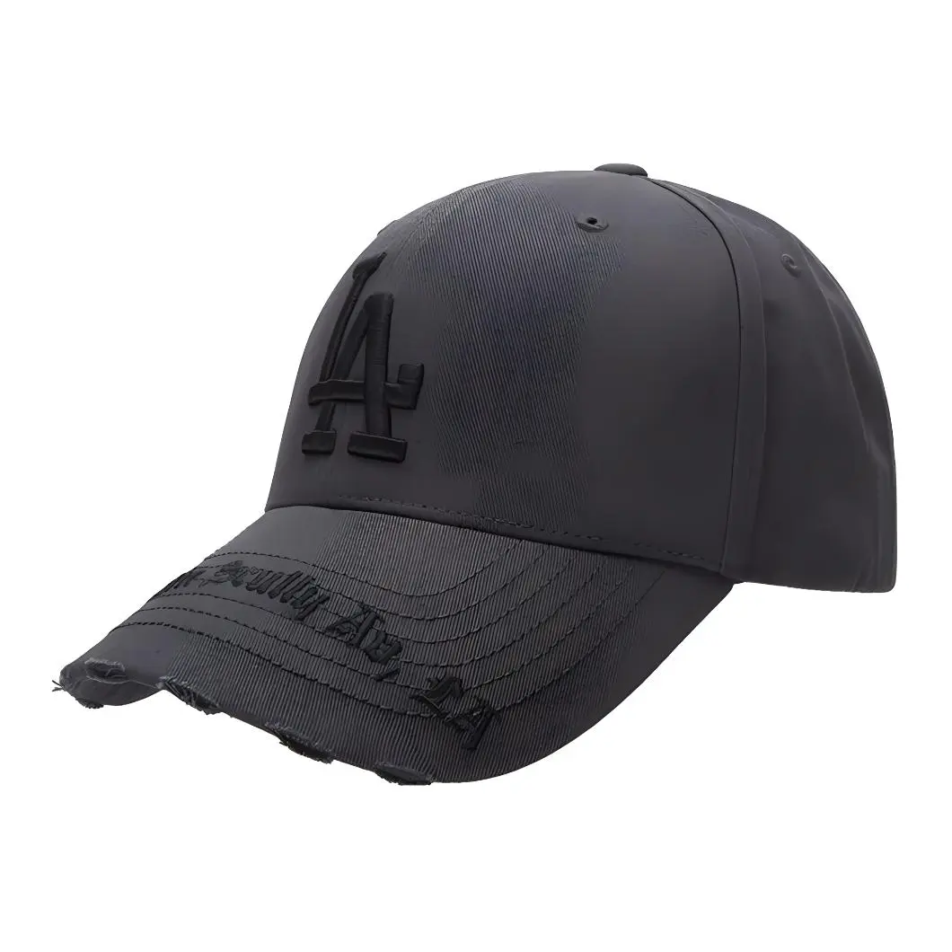 MLB Cotton Baseball Caps Unisex Gray