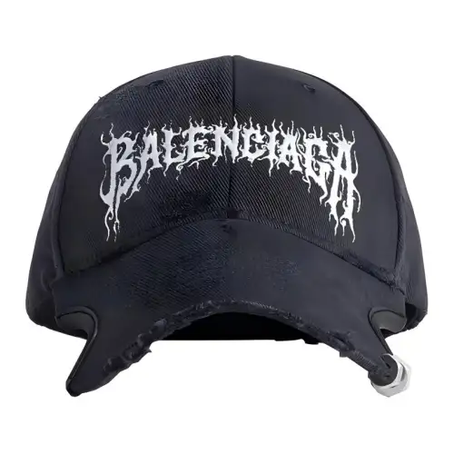 Balenciaga Baseball Caps Unisex Black