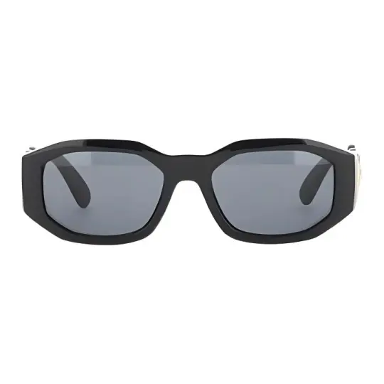 Versace Irregular Biggie Sunglasses Black/Black (VE4361)