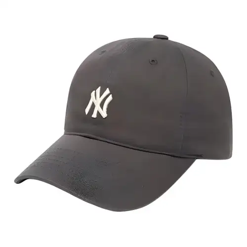 MLB Cotton Baseball Caps Unisex Dark Gray