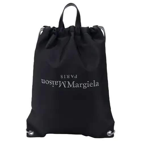 Maison Margiela Casual Polyamide Backpack Men's Black