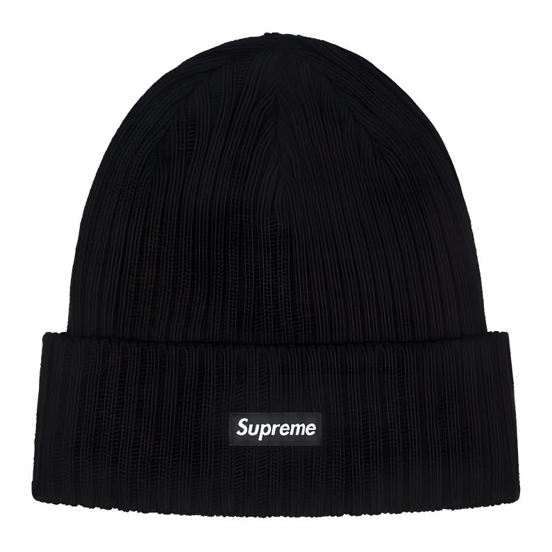 Шапка Supreme SS24 WEEK 1 OVERDYED BEANIE (черная)