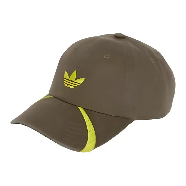 Adidas Originals Cotton Twill Baseball Caps Unisex Green