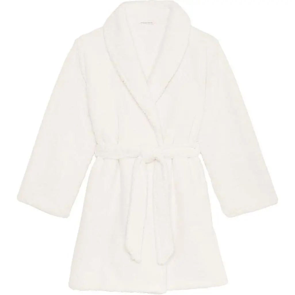 Victoria's Secret 24 Big Show Collection THE MIX Sleep Robe Women's Coconut White