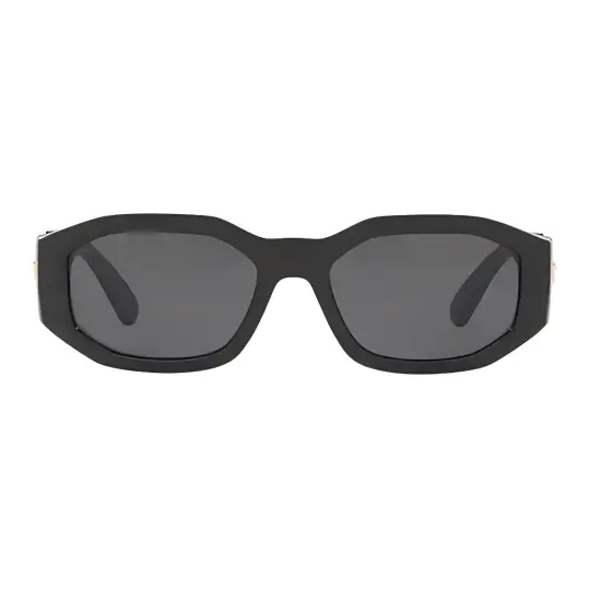 Versace Irregular Biggie Sunglasses Black/Black (VE4361)