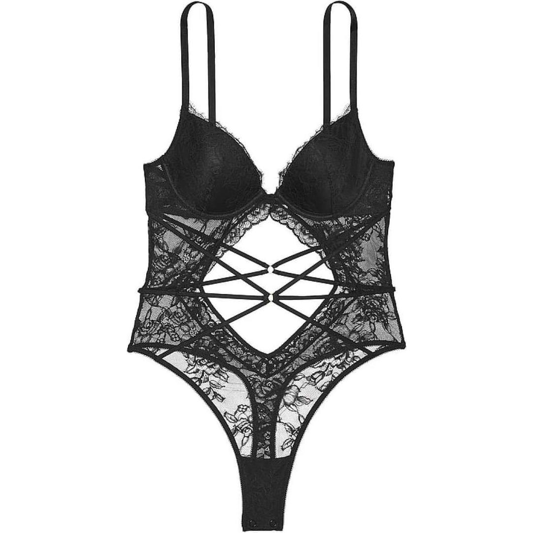 Женское боди Victoria's Secret Very Sexy (черное)