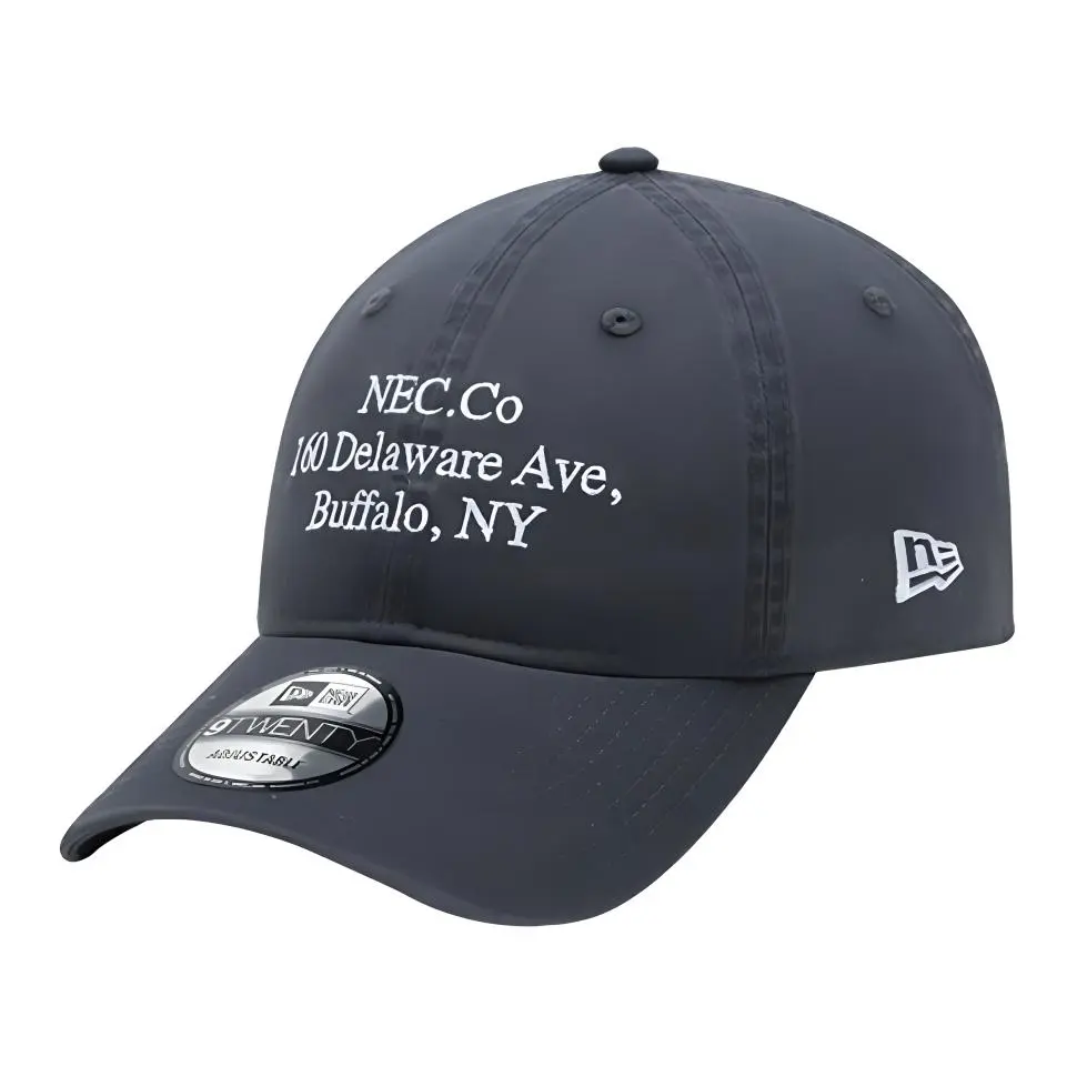New Era Cotton Baseball Caps Unisex Dark Graphite