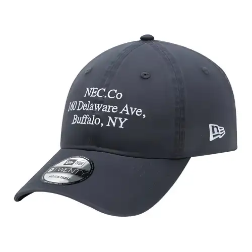 New Era Cotton Baseball Caps Unisex Dark Graphite