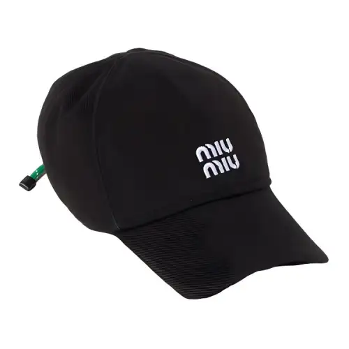MIU MIU Velvet Baseball Cap