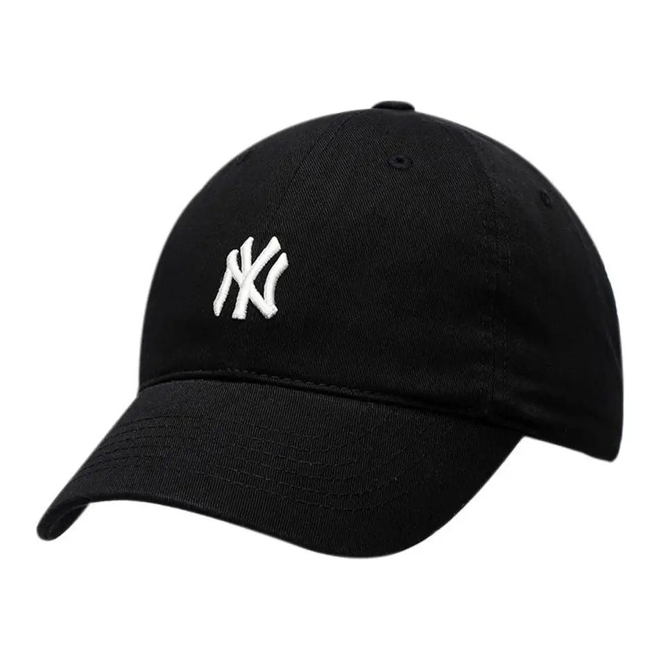 MLB Cotton Baseball Caps CP77 Unisex Black