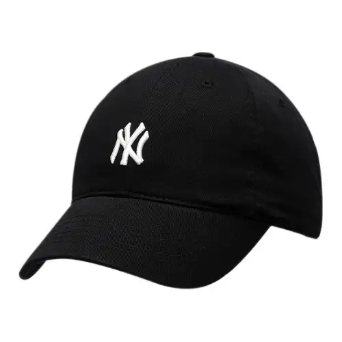 MLB Cotton Baseball Caps CP77 Unisex Black