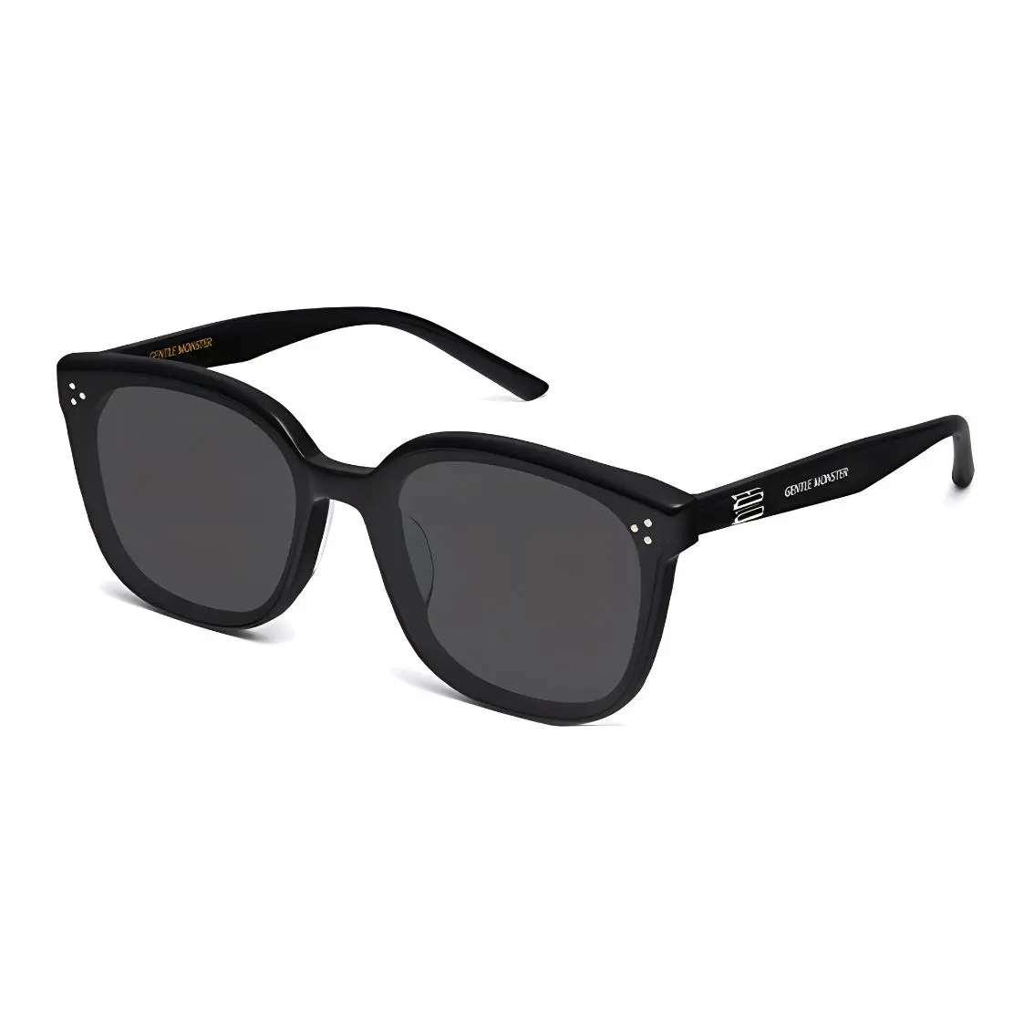 GENTLE MONSTER Irregular Shape Sunglasses Unisex Black