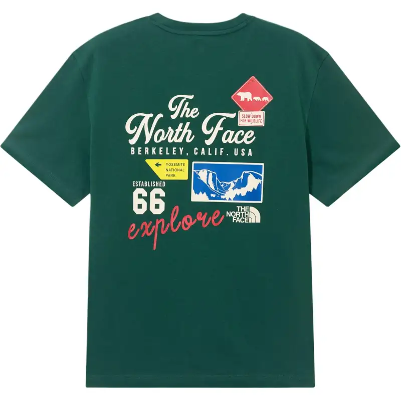 THE NORTH FACE T Shirt Unisex Green