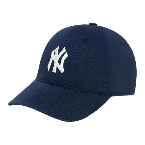 MLB Cotton Baseball Caps Unisex Navy Blue