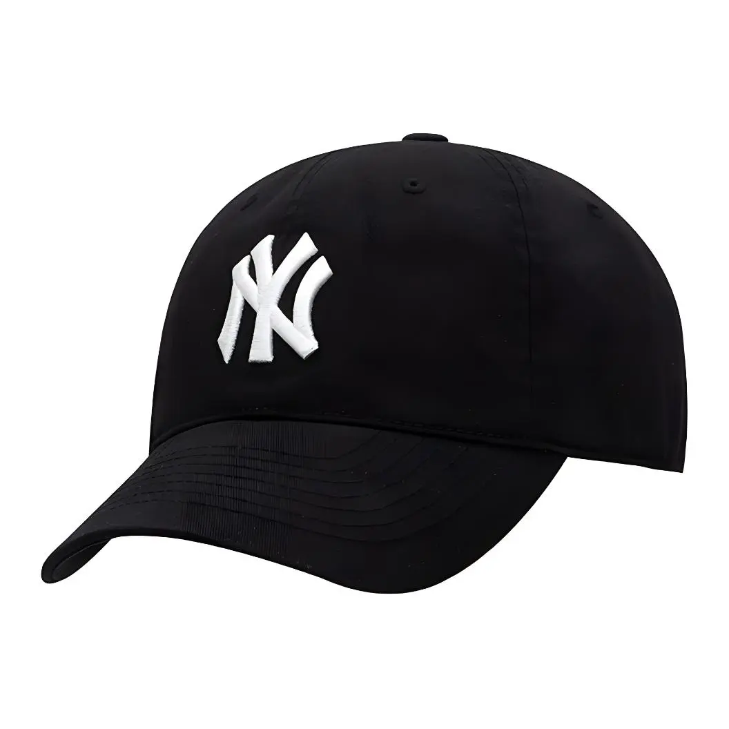 MLB Cotton Baseball Caps Unisex Black
