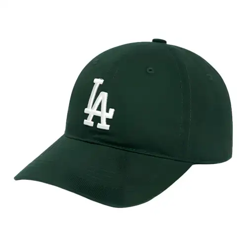 MLB Cotton Baseball Caps CP66 Unisex Green