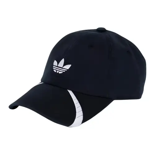 Adidas Originals Cotton Baseball Caps Unisex Black