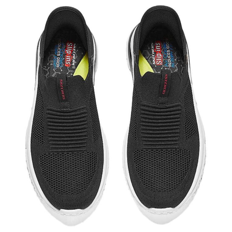 Skechers Slip Ins Low top Casual Shoes Men’s Black Red