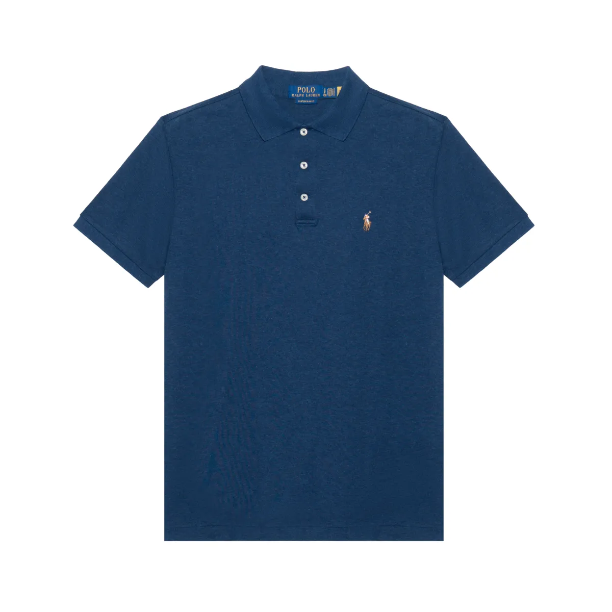 Polo Ralph Lauren FW24 Polo Shirt Custom Slim Fit Men's Blue